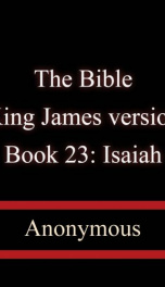 The Bible, King James version, Book 23: Isaiah_cover