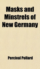 masks and minstrels of new germany_cover