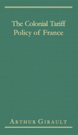 the colonial tariff policy of france_cover