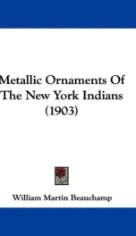 metallic ornaments of the new york indians_cover