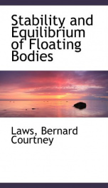 stability and equilibrium of floating bodies_cover