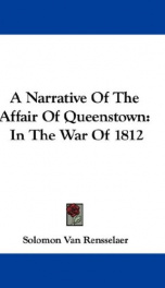 a narrative of the affair of queenstown in the war of 1812_cover