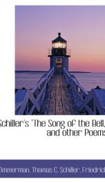 schillers the song of the bell and other poems_cover