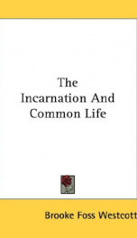 the incarnation and common life_cover
