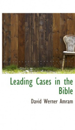 leading cases in the bible_cover