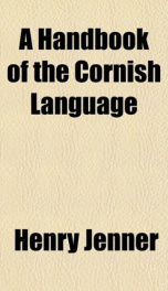 A Handbook of the Cornish Language_cover