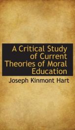 a critical study of current theories of moral education_cover