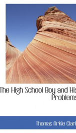 the high school boy and his problems_cover