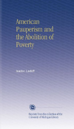 american pauperism and the abolition of poverty_cover