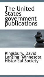 the united states government publications_cover