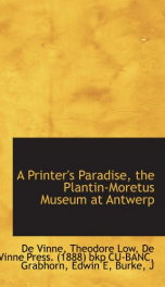 a printers paradise the plantin moretus museum at antwerp_cover