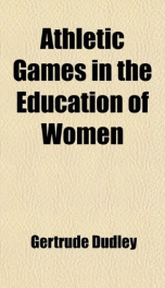 athletic games in the education of women_cover