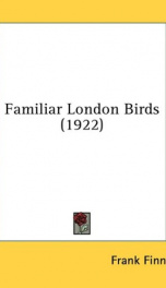 familiar london birds_cover