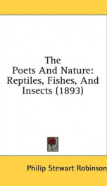 the poets and nature reptiles fishes and insects_cover