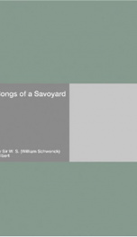 songs of a savoyard_cover