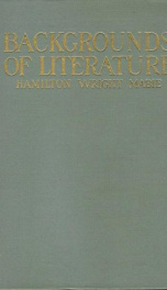 backgrounds of literature_cover