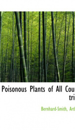 poisonous plants of all countries_cover