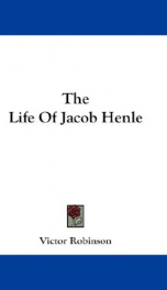 the life of jacob henle_cover