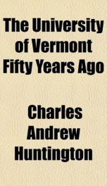 the university of vermont fifty years ago_cover