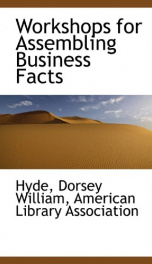 workshops for assembling business facts_cover