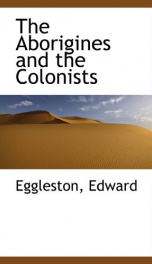 the aborigines and the colonists_cover