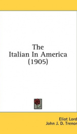 the italian in america_cover