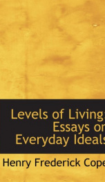 Levels of Living_cover