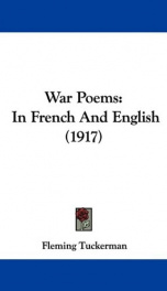 war poems in french and english_cover