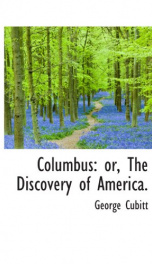 columbus or the discovery of america_cover
