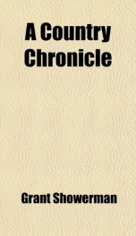 a country chronicle_cover