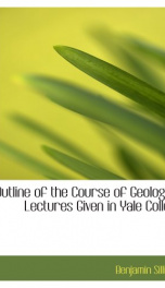 outline of the course of geological lectures given in yale college_cover
