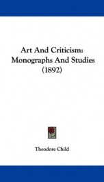 art and criticism monographs and studies_cover