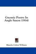 gnomic poetry in anglo saxon_cover