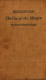 the use of the margin with an introduction to the series_cover