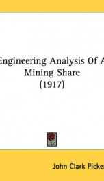 engineering analysis of a mining share_cover