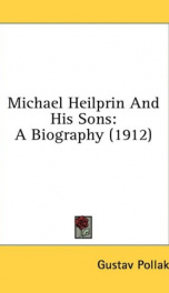 michael heilprin and his sons a biography_cover