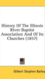 history of the illinois river baptist association and of its churches_cover