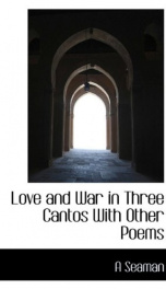 love and war in three cantos with other poems_cover