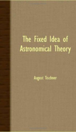 the fixed idea of astronomical theory_cover