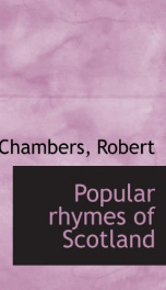 popular rhymes of scotland_cover