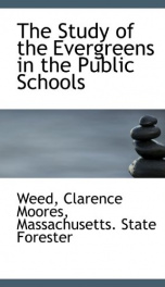 the study of the evergreens in the public schools_cover