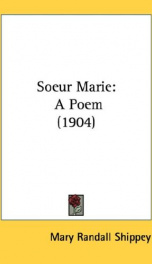 soeur marie a poem_cover