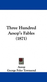 three hundred aesops fables_cover