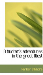 a hunters adventures in the great west_cover