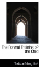 the normal training of the child_cover