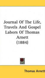 journal of the life travels and gospel labors of thomas arnett_cover