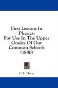 first lessons in physics_cover