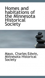 homes and habitations of the minnesota historical society_cover