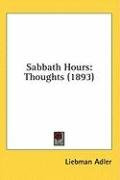 sabbath hours thoughts_cover