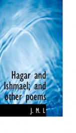 hagar and ishmael and other poems_cover